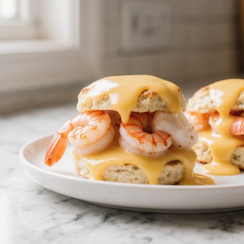 Shrimp Crab Biscuit Melts
