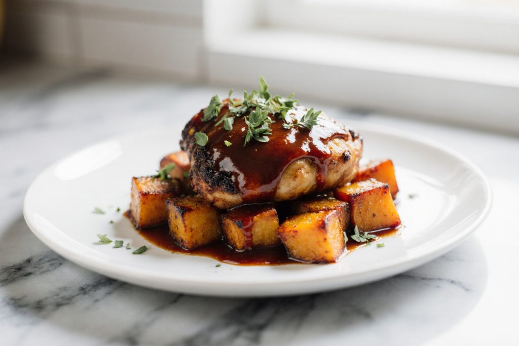 BBQ Chicken Sweet Potato