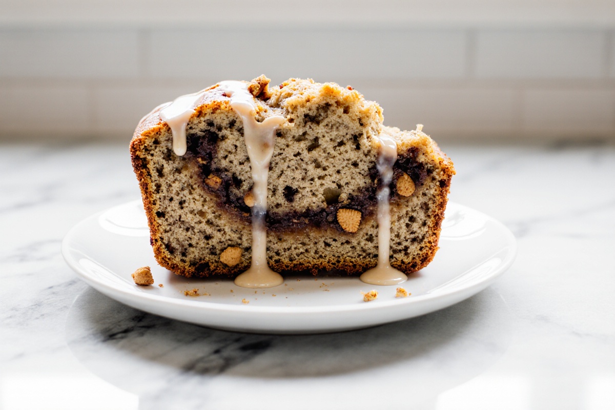Biscoff Banana Bread
