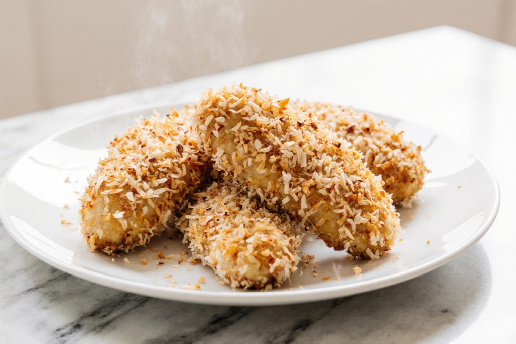 Crispy Coconut Chicken Tenders