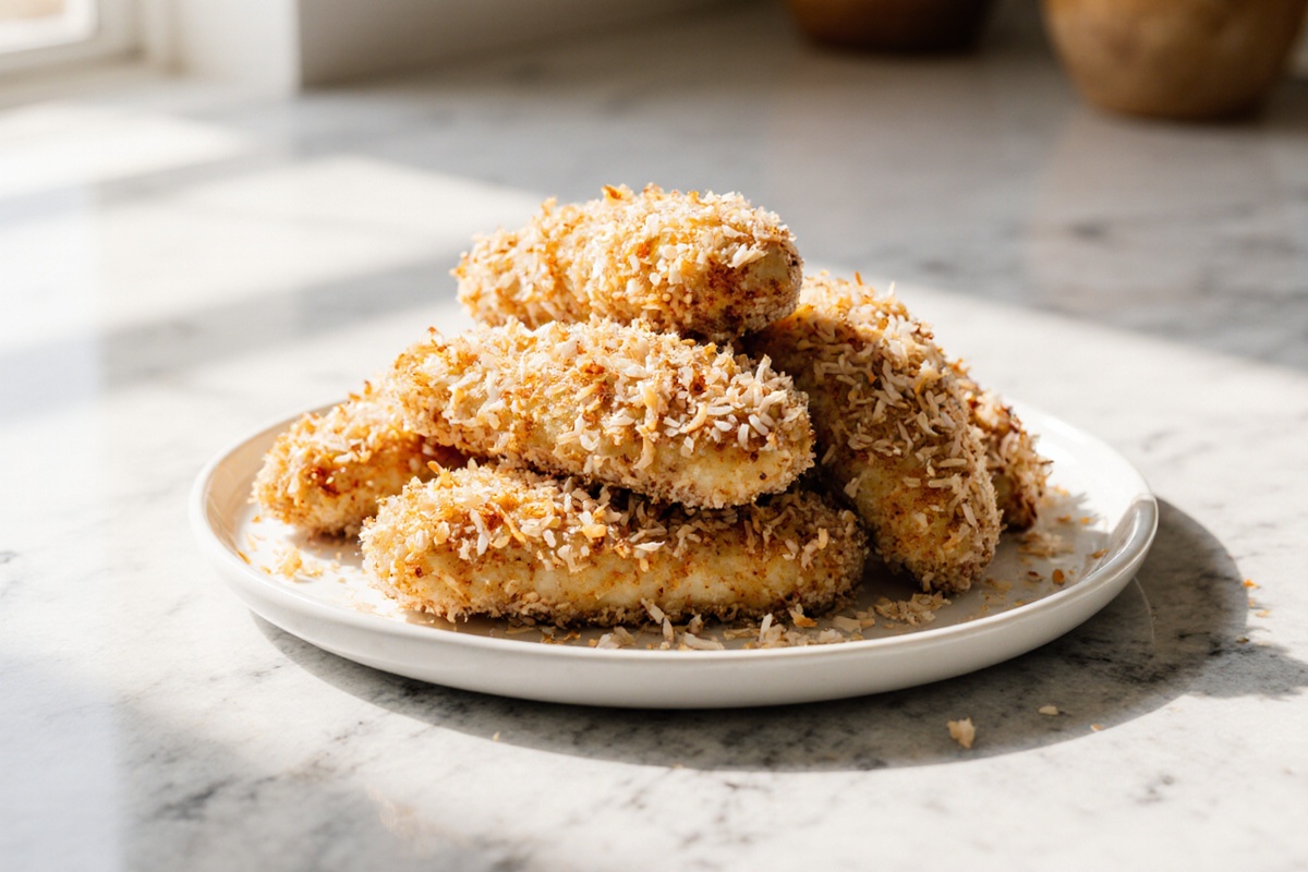 Crispy Coconut Chicken Tenders