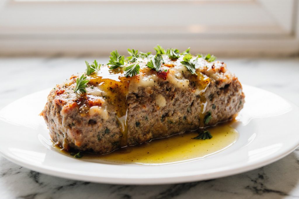 Garlic Parmesan Meatloaf