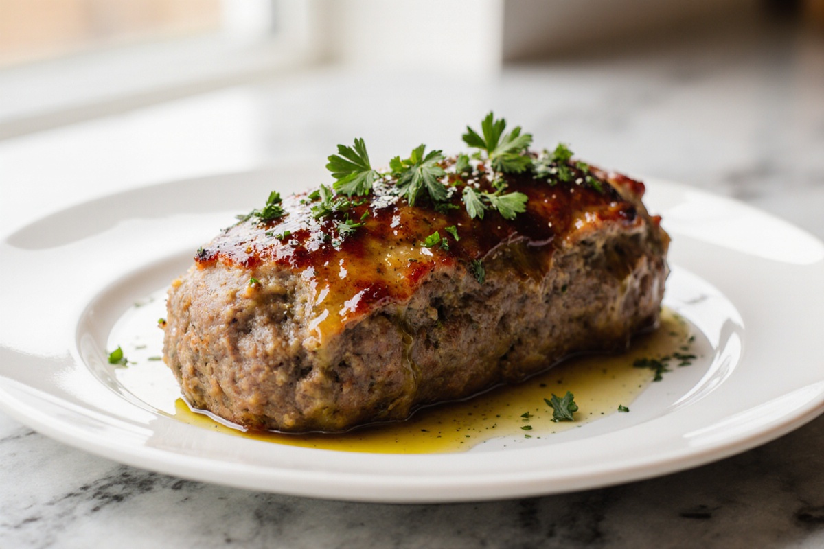 Garlic Parmesan Meatloaf