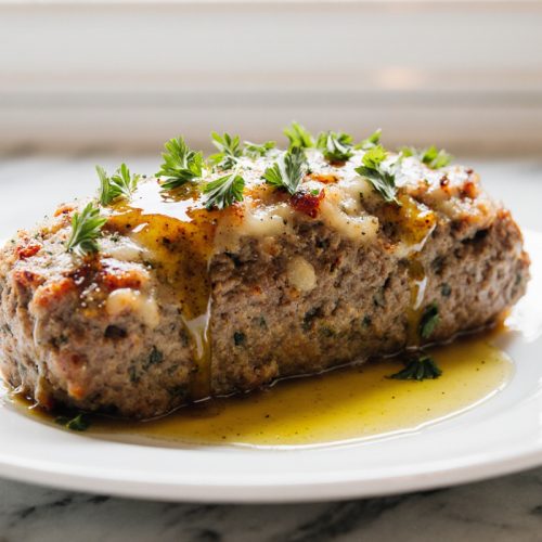Garlic Parmesan Meatloaf