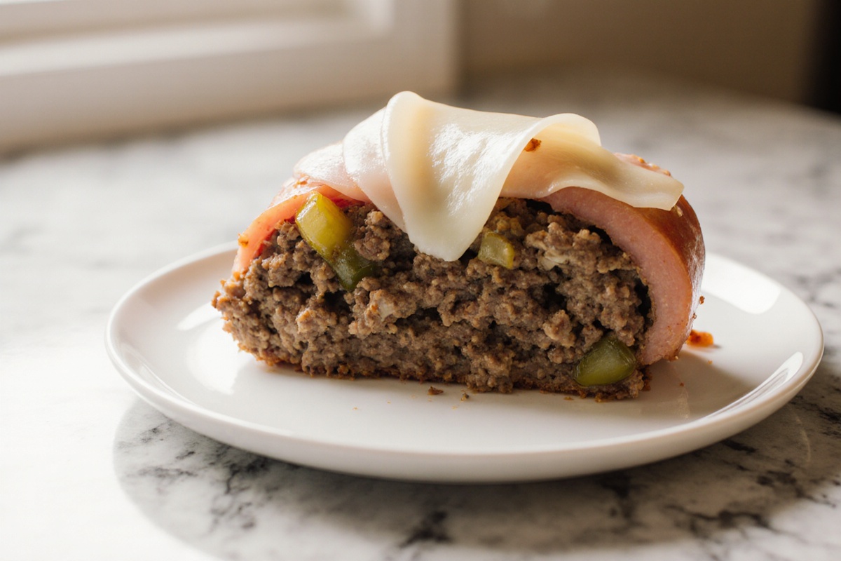 Philly Cheesesteak Meatloaf