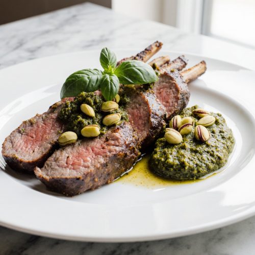 Santa Maria Tri-Tip with Pistachio Pesto