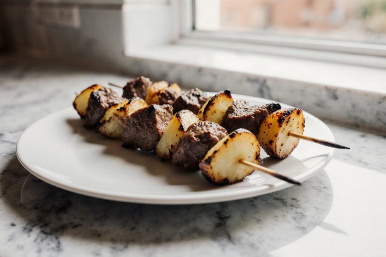 Beef Top Sirloin & Potato Kabobs