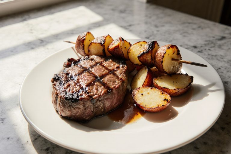 Beef Top Sirloin & Potato Kabobs