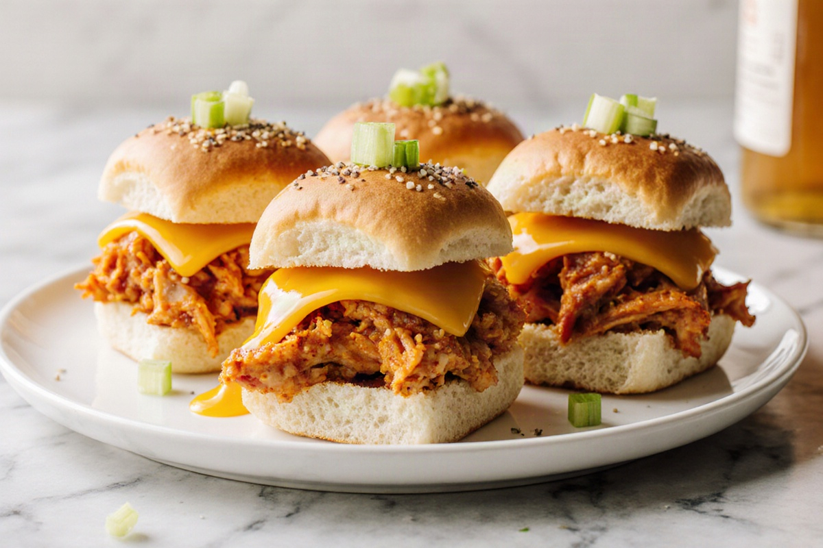 Buffalo Chicken Sliders
