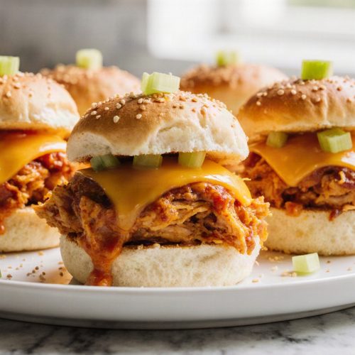 Buffalo Chicken Sliders