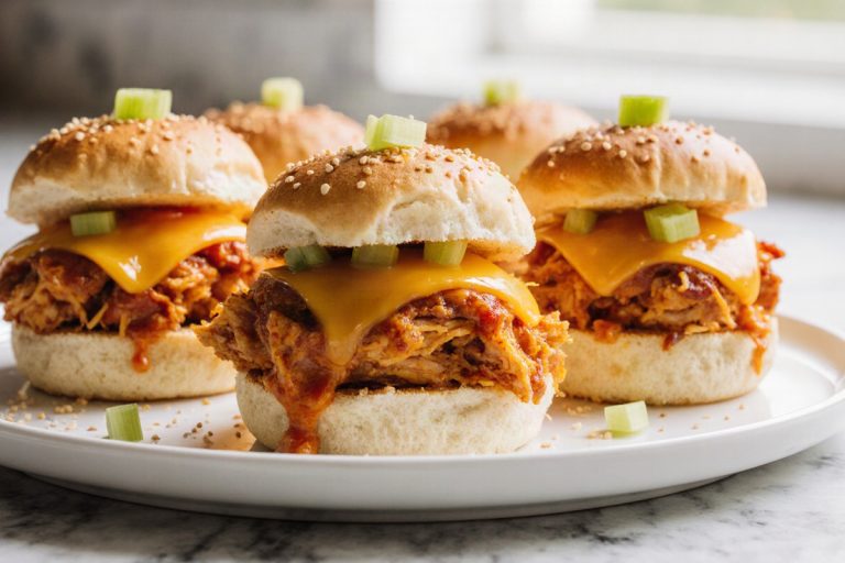 Buffalo Chicken Sliders