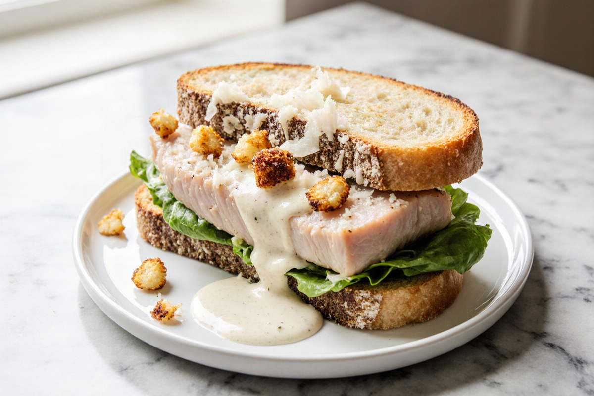 Chicken Caesar Sandwiches