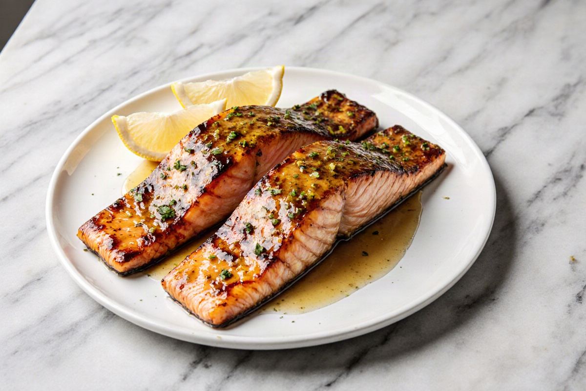 Maple Dijon Salmon