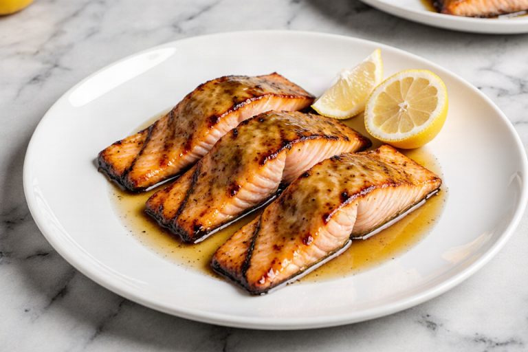 Maple Dijon Salmon