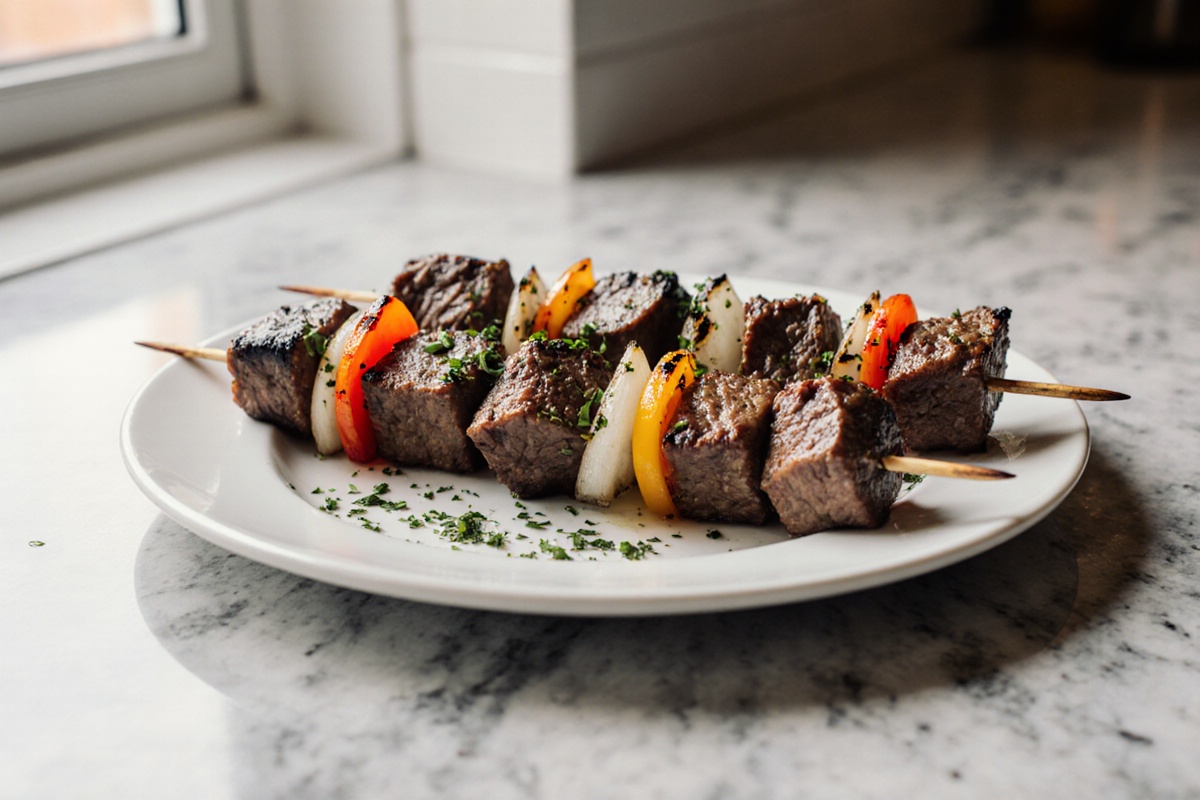 Peruvian Steak Kabobs