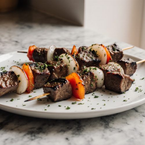 Peruvian Steak Kabobs