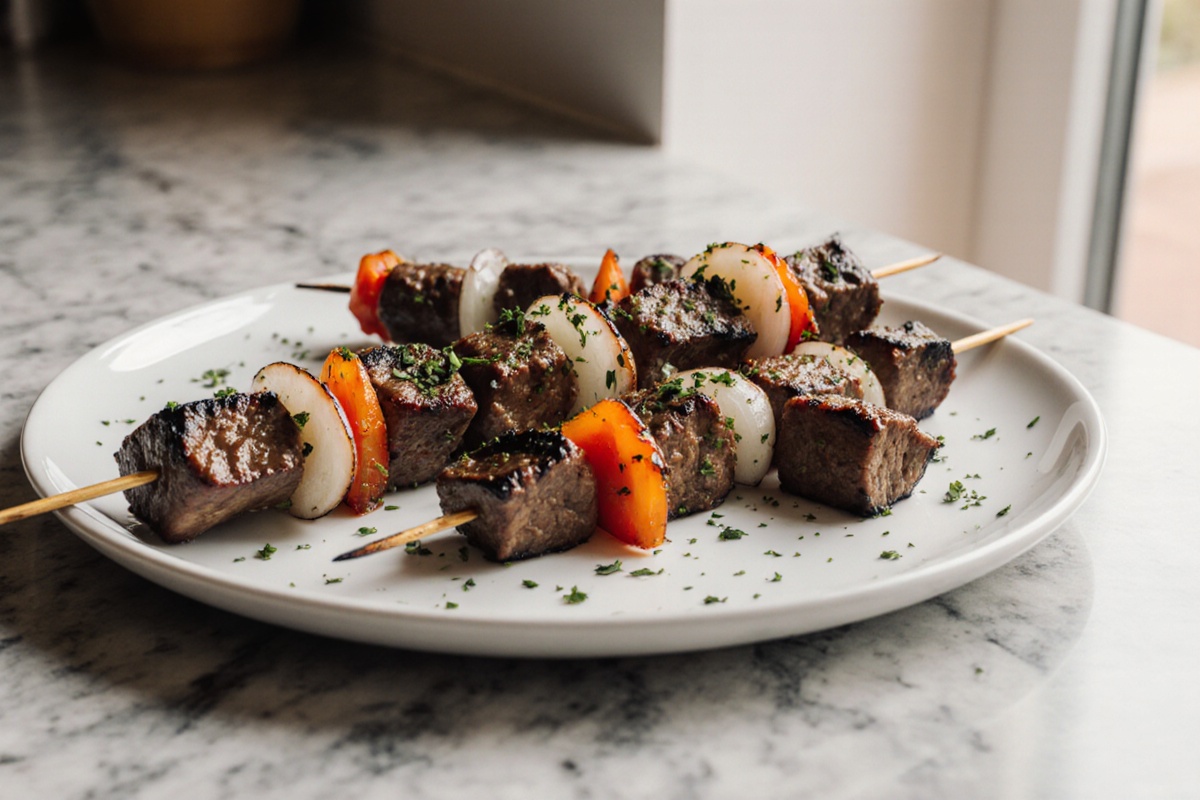 Peruvian Steak Kabobs