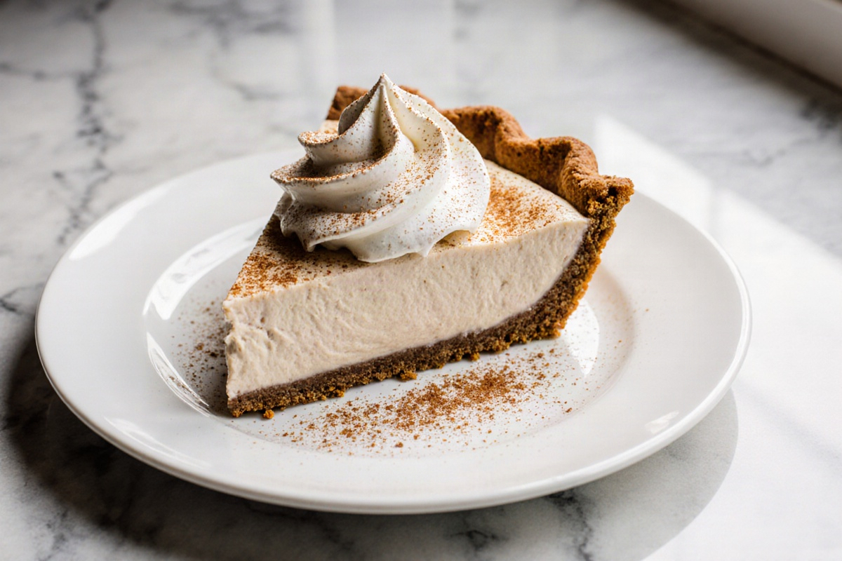 Gingerbread Cream Pie