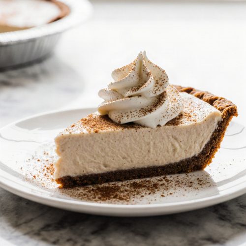 Gingerbread Cream Pie