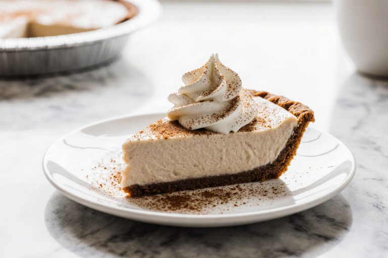 Gingerbread Cream Pie