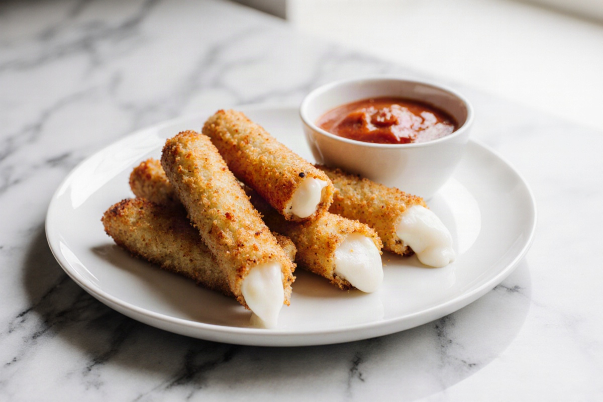 Homemade Mozzarella Sticks