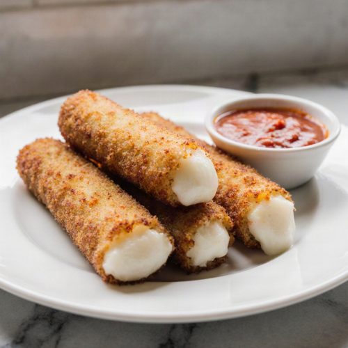 Homemade Mozzarella Sticks