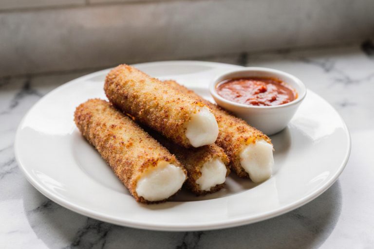 Homemade Mozzarella Sticks