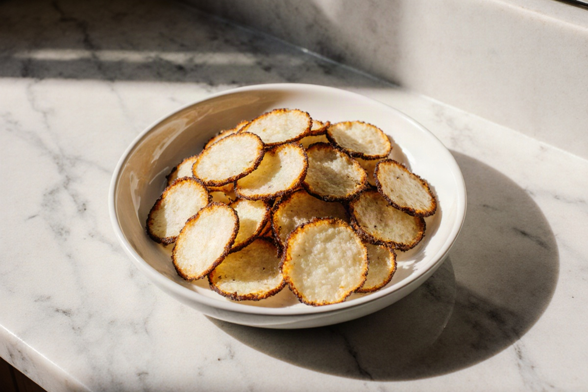 Air Fryer Radish Chips