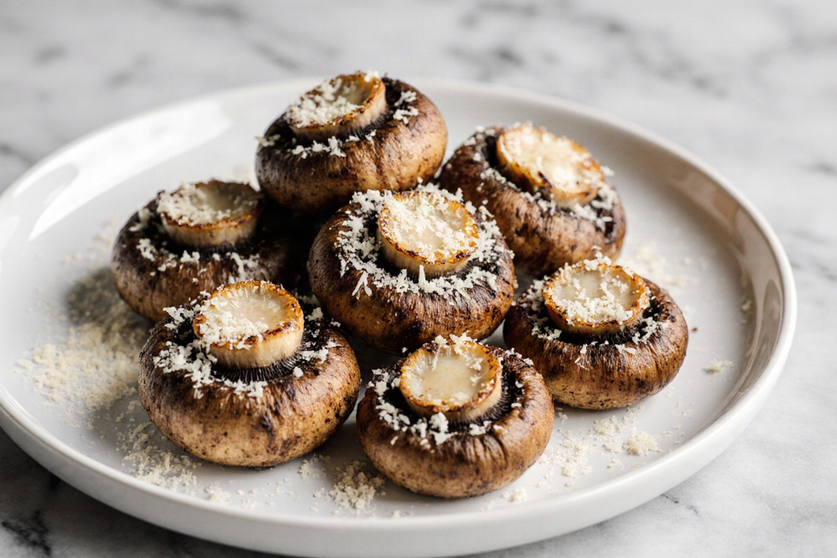 Air Fryer Ranch Mushrooms