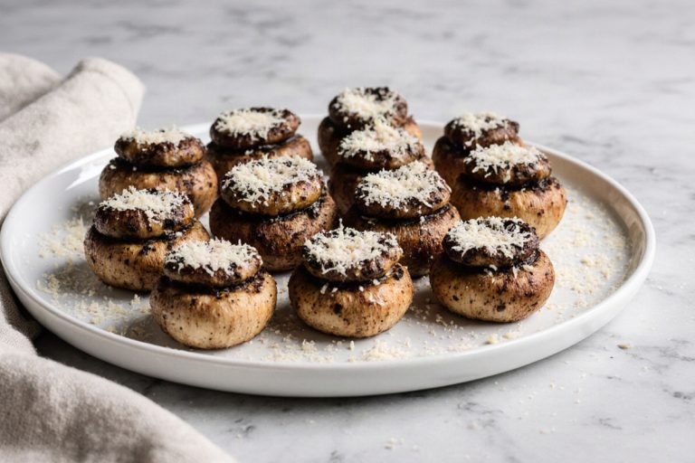 Air Fryer Ranch Mushrooms